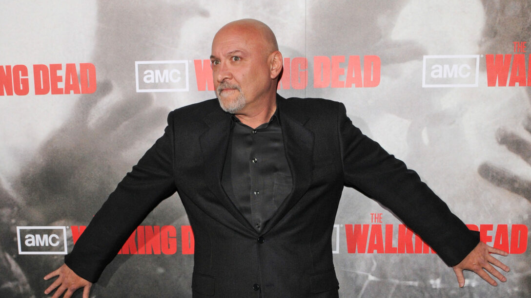 Frank Darabont arrives at the Los Angeles premiere of AMC's 'The Walking Dead' at ArcLight Cinemas Cinerama Dome