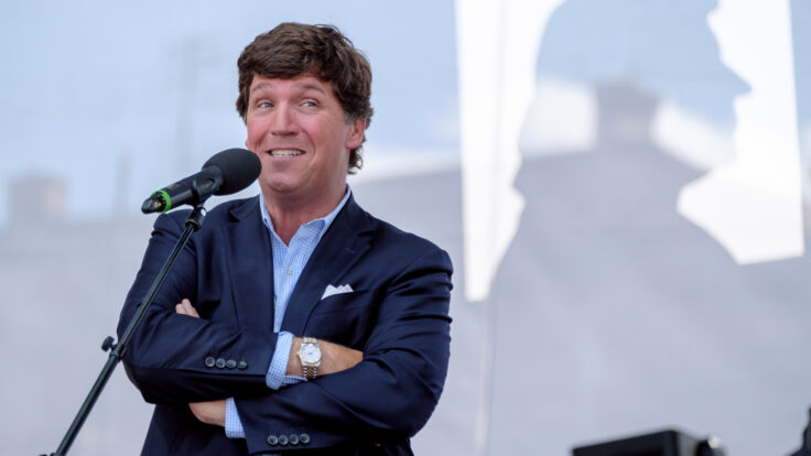 Tucker Carlson in Hungary