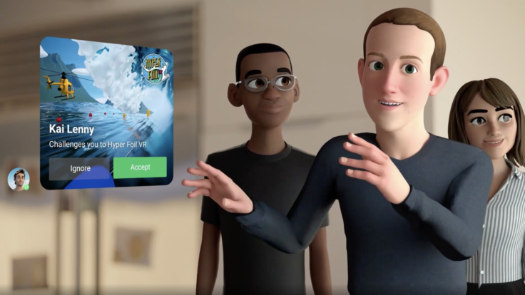Mark Zuckerberg in the metaverse