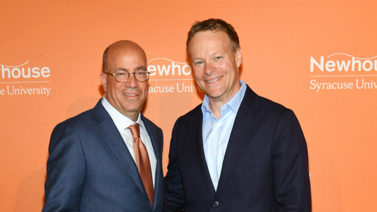 Chris Licht with Jeff Zucker