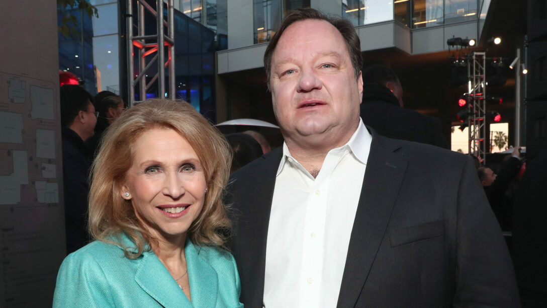Shari Redstone and Bob Bakish