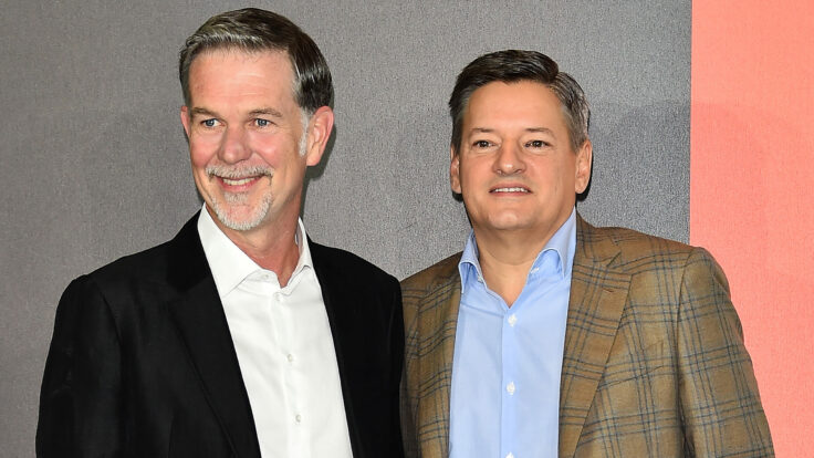 Reed Hastings and Ted Sarandos