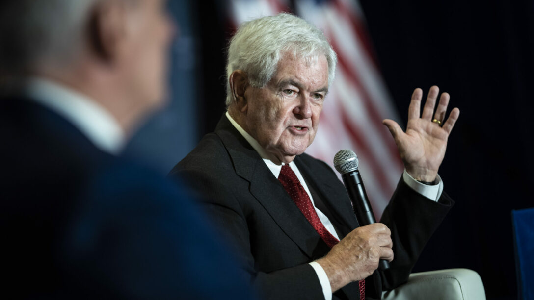 Former House Speaker Newt Gingrich.