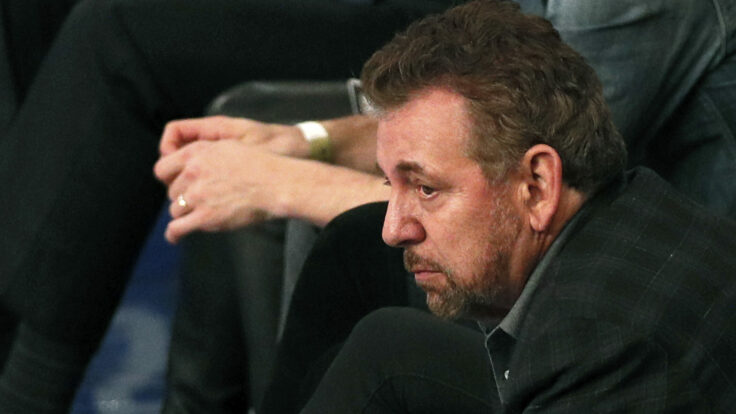 New York Knicks owner James Dolan.