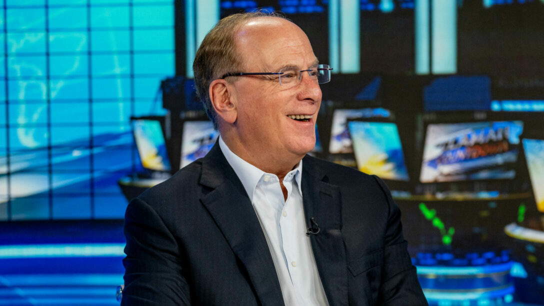 Blackrock Chairman and C.E.O. Larry Fink.