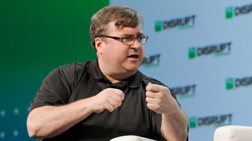 At a high level, Reid Hoffman doesn’t view the Florida governor as an existential threat to democracy, unlike Trump, and believes he may even have the ability to successfully govern.