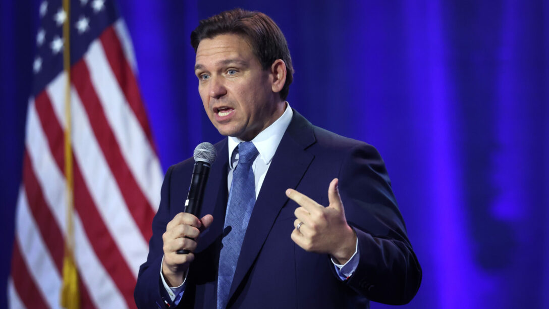 DeSantis’s promise to ensure that no “blank checks” will be written to Ukraine placates the MAGA voter, and reassures the norms-based international order and moderate Republicans hoping for a less volatile president.