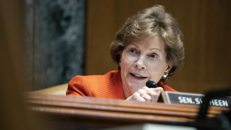 New Hampshire Senator Jeanne Shaheen.