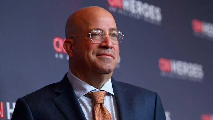 Former CNN president Jeff Zucker, who was unceremoniously removed from his position some 18 months ago.