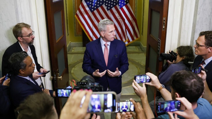 Kevin McCarthy faces migraine-inducing dilemmas from the likes of M.T.G. and Matt Gaetz, who’ve threatened to kick rocks in the gears if an impeachment inquiry doesn’t materialize.