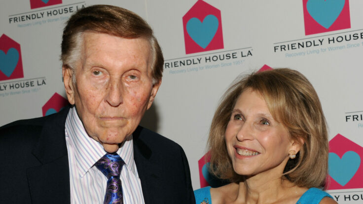 Sumner and Shari Redstone in 2012.