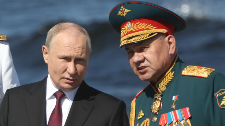 vladimir putin Sergey Shoigu