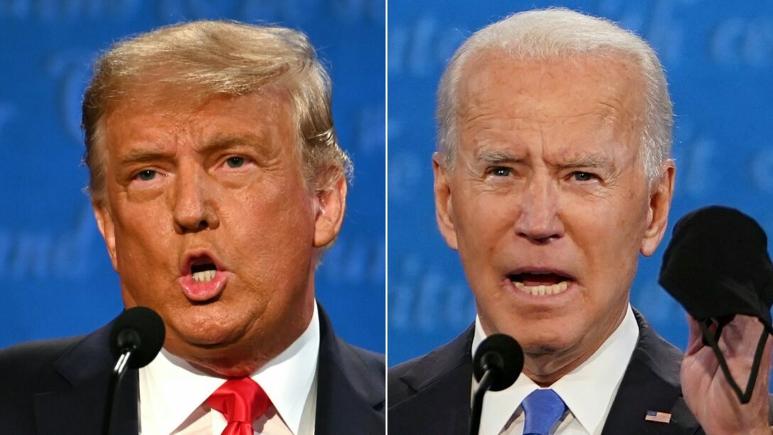 donald trump and joe biden