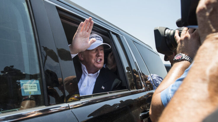 donald trump car