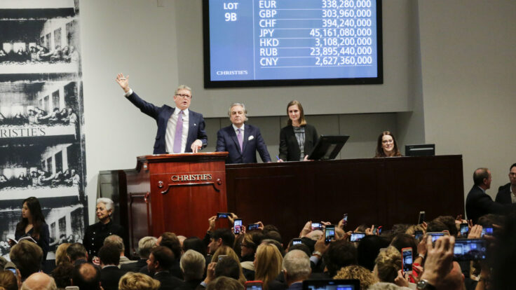 Christie's art auction