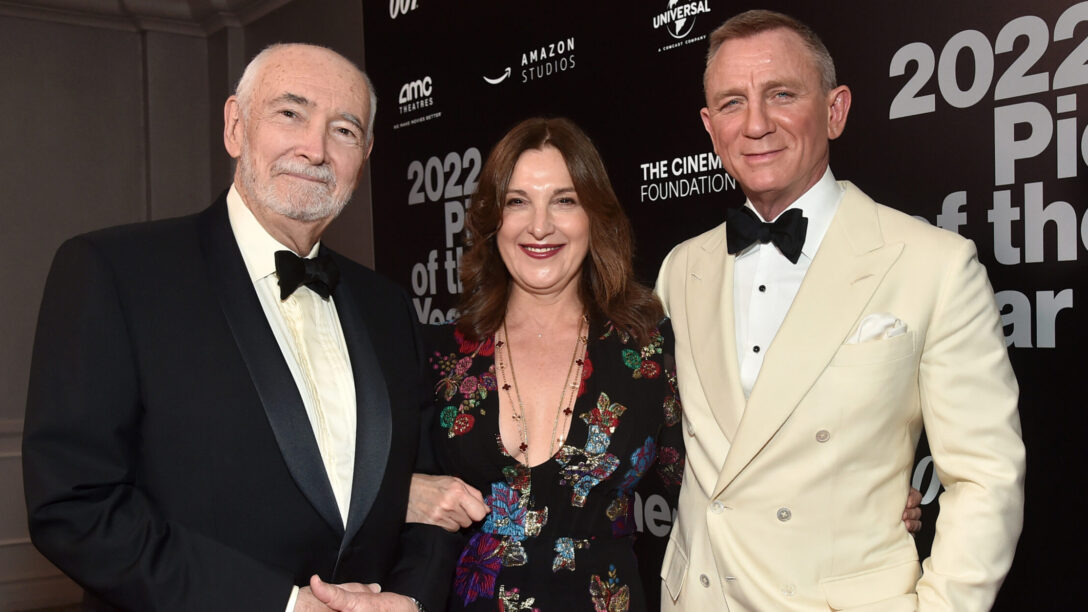 Barbara Broccoli, Michael Wilson, Daniel Craig