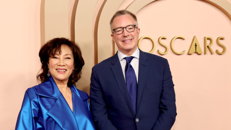 Janet Yang and Bill Kramer, Oscars
