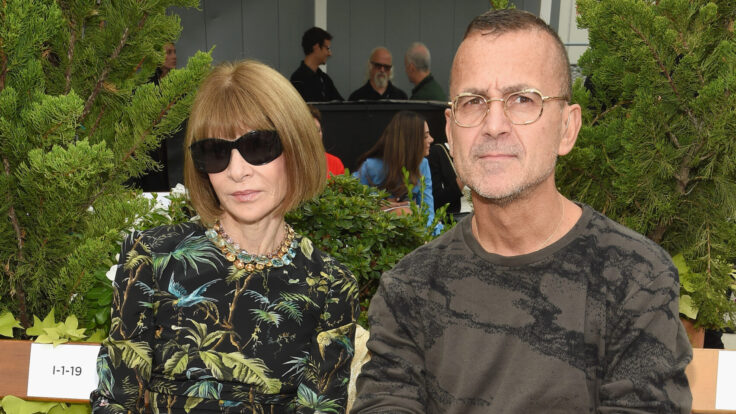 Anna Wintour and Steven Kolb