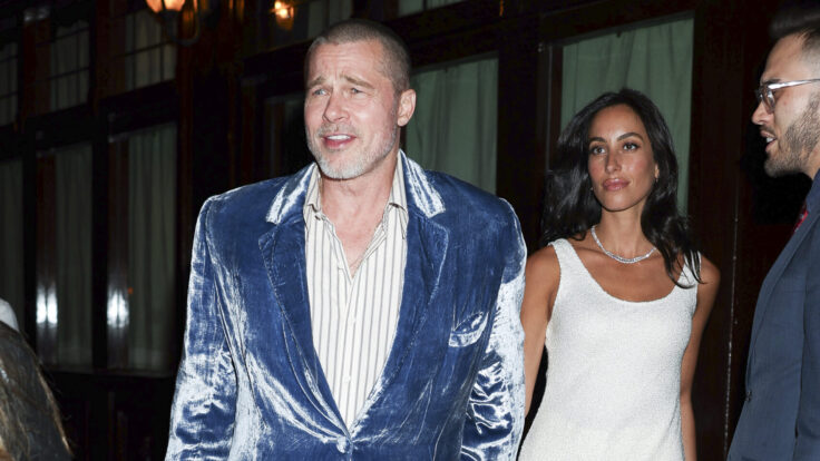 Brad Pitt and Ines de Ramon