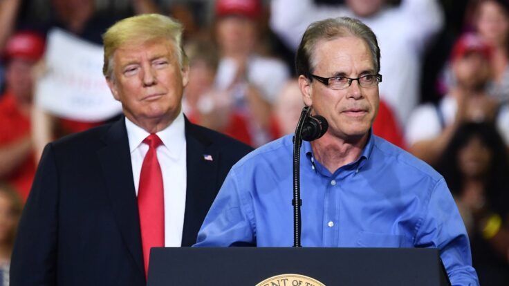 Mike Braun, Donald Trump