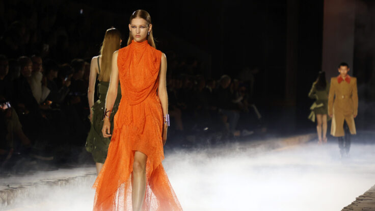 McQueen Spring/Summer 2025 show paris fashion week