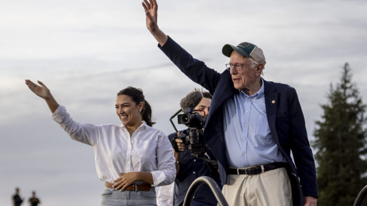 Bernie Sanders, Alexandria Ocasio-Cortez