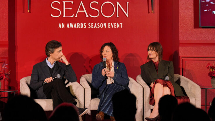 Noah Baumbach, Nina Gold and Emily Mortimer stories of the season