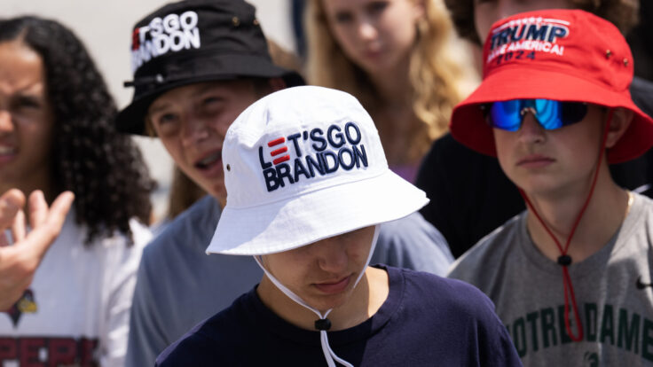 trump maga voters rally