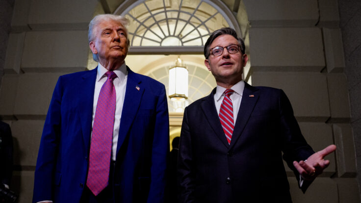 Donald Trump, Mike Johnson