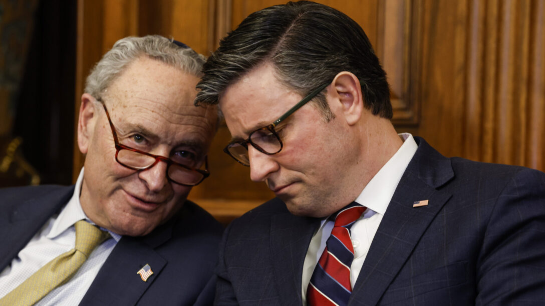 chuck schumer mike johnson