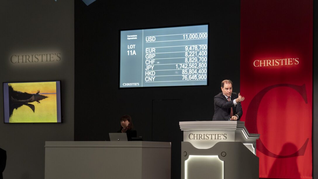 Christie's art auction