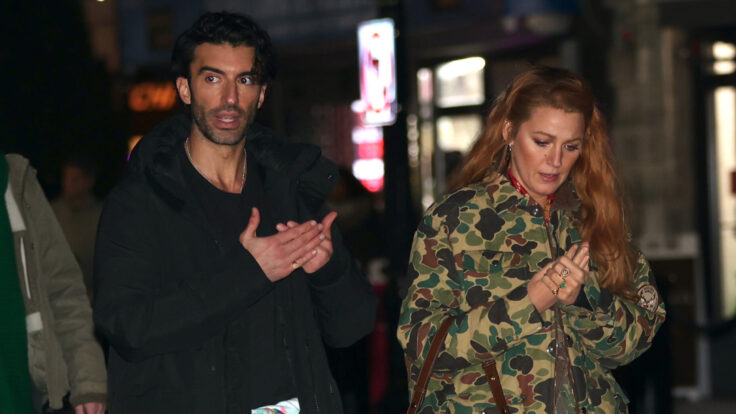 Justin Baldoni and Blake Lively