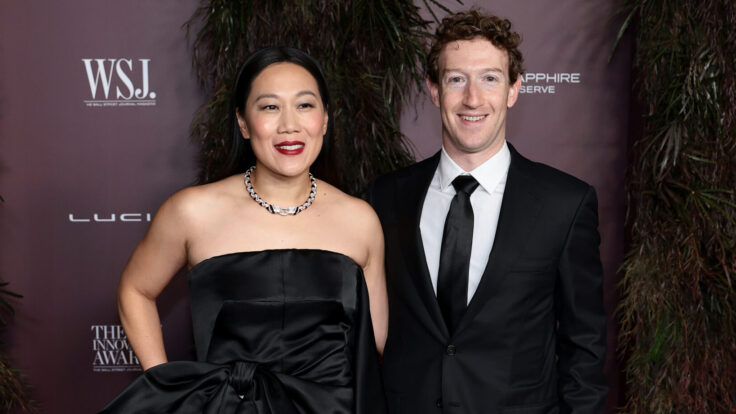Priscilla Chan and Mark Zuckerberg