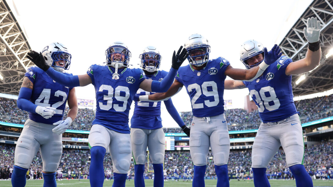 nfl seattle seawhawks celebration