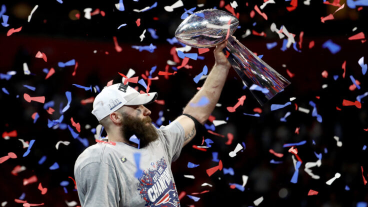 Julian Edelman new england patriots super bowl