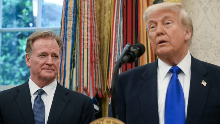 Roger Goodell donald trump