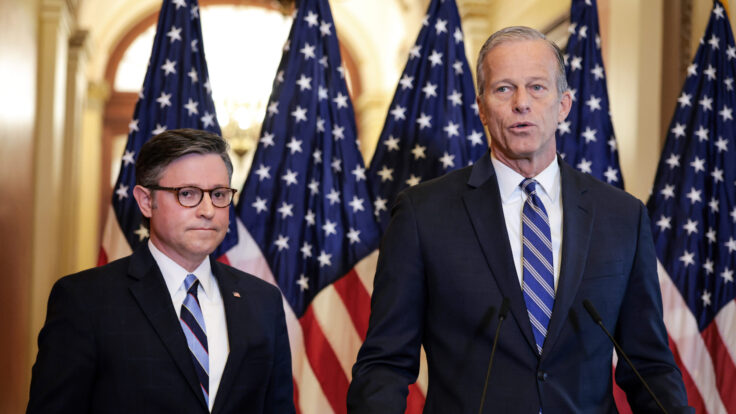 Mike Johnson, John Thune