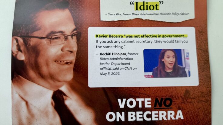 Xavier Becerra mail advertisement