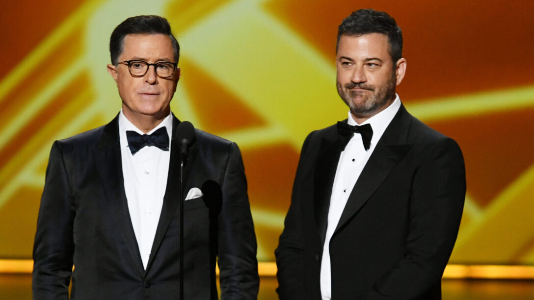 Stephen Colbert jimmy kimmel