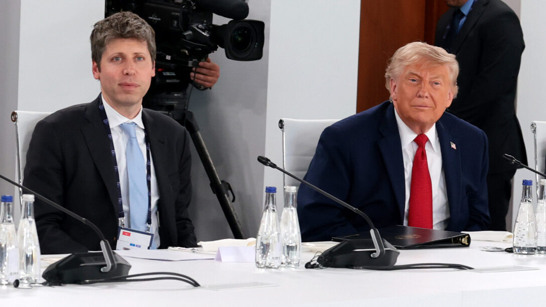 Sam Altman, Donald Trump