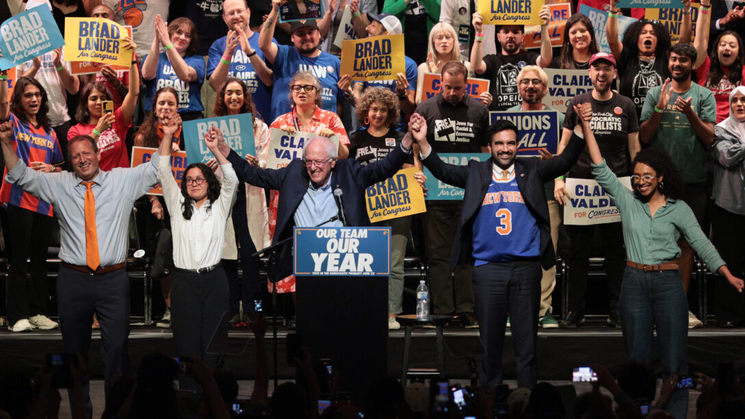 Brad Lander, Claire Valdez, Bernie Sanders, Zohran Mamdani, Darializa Avila Chevalier
