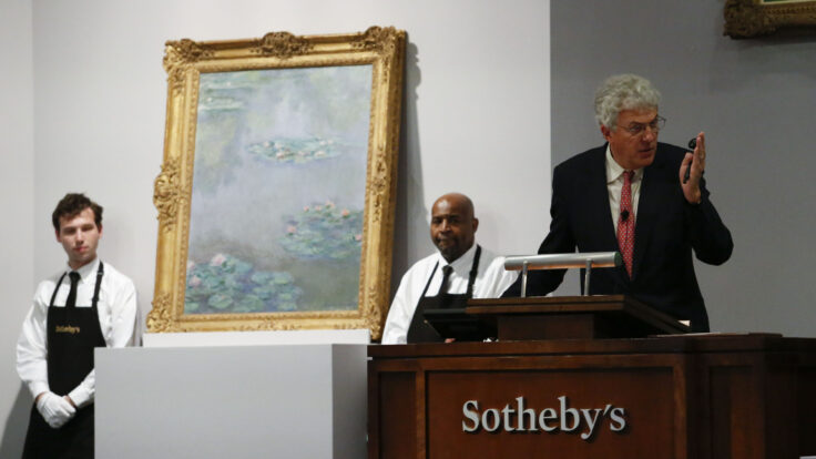 claude monet Nympheas sothebys
