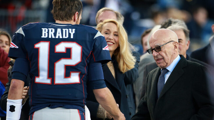 Rupert Murdoch tom brady nfl