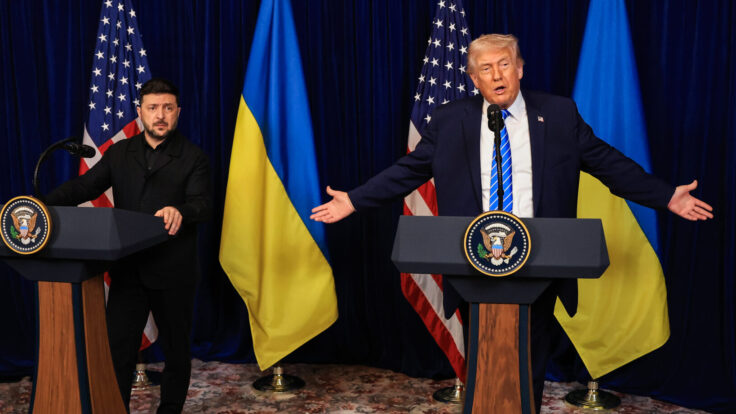Donald Trump Volodymyr Zelensky