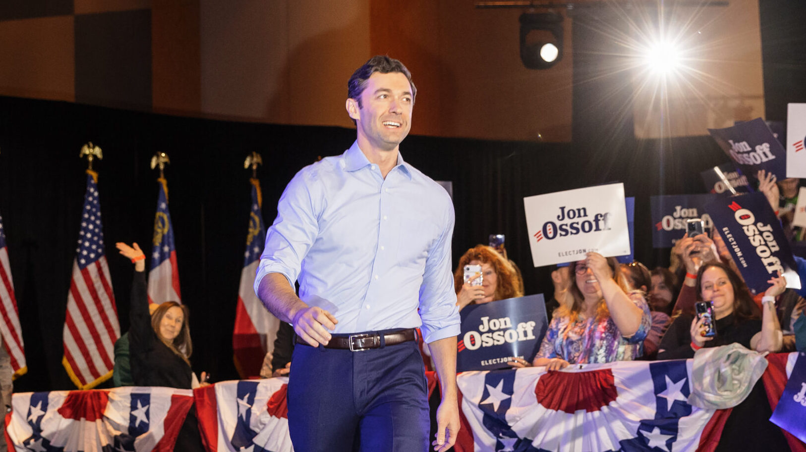 Ossoff's L.A. Play & The D.S.A. Shrug