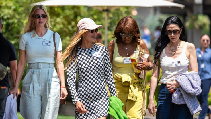 sun valley Ivanka Trump Veronica Grazer Gayle King Wendi Murdoch