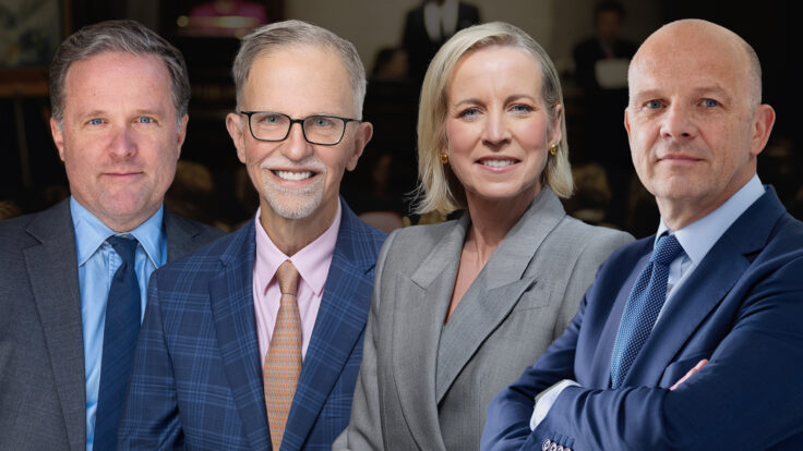 Charles F. Stewart, Steve Ivy, Bonnie Brennan, Mark Wilson